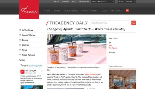 The Agency Screenshot