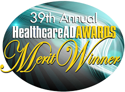 2022 healthcare ad awards merit winner for healthcare ad agency in los angeles california