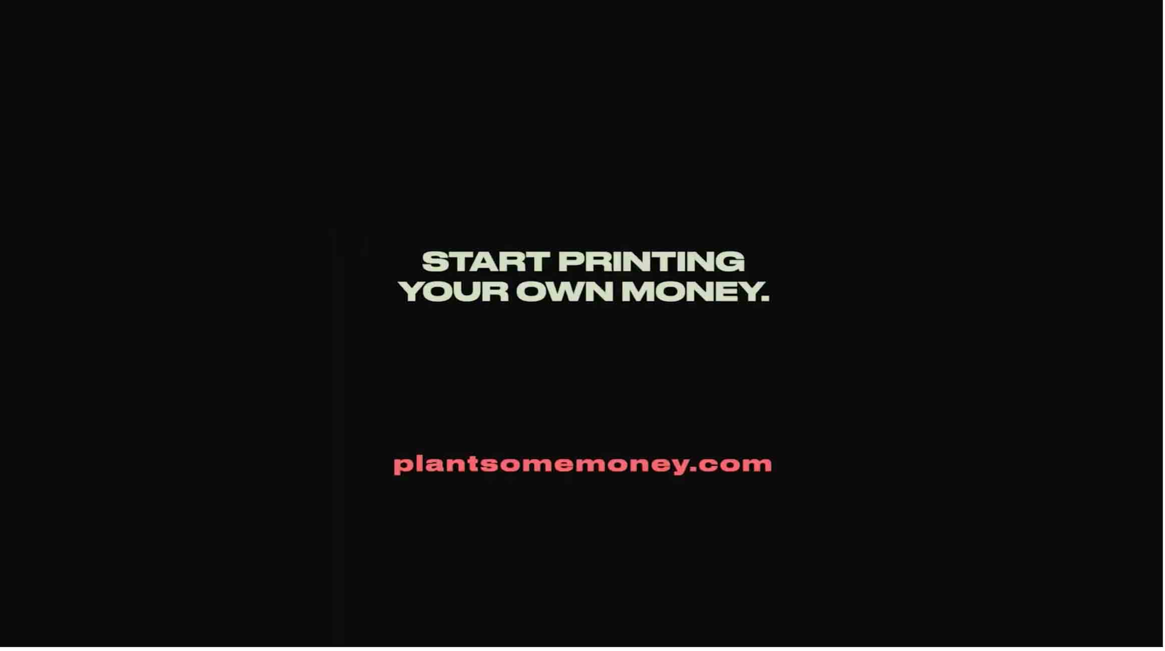 PSA video production company in Los Angeles - print your own money